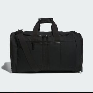 adidas Black Travel Duffel with Adjustable Shoulder Strap